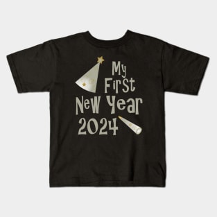 My First New Year 2024 Kids T-Shirt